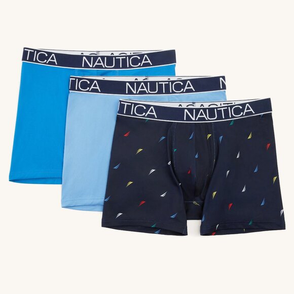 3 pack Nautica performance Boxer Briefs - Picture 1 of 4